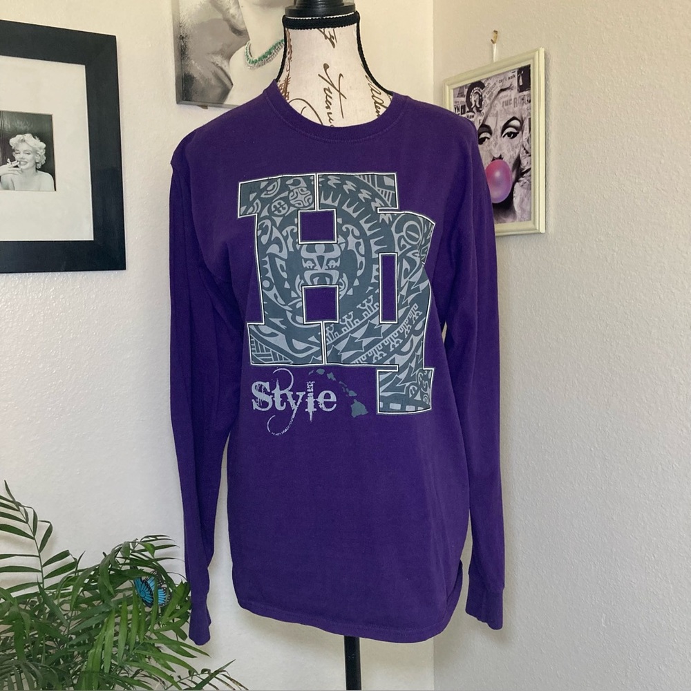 “HI Style” long sleeve tee Medium
